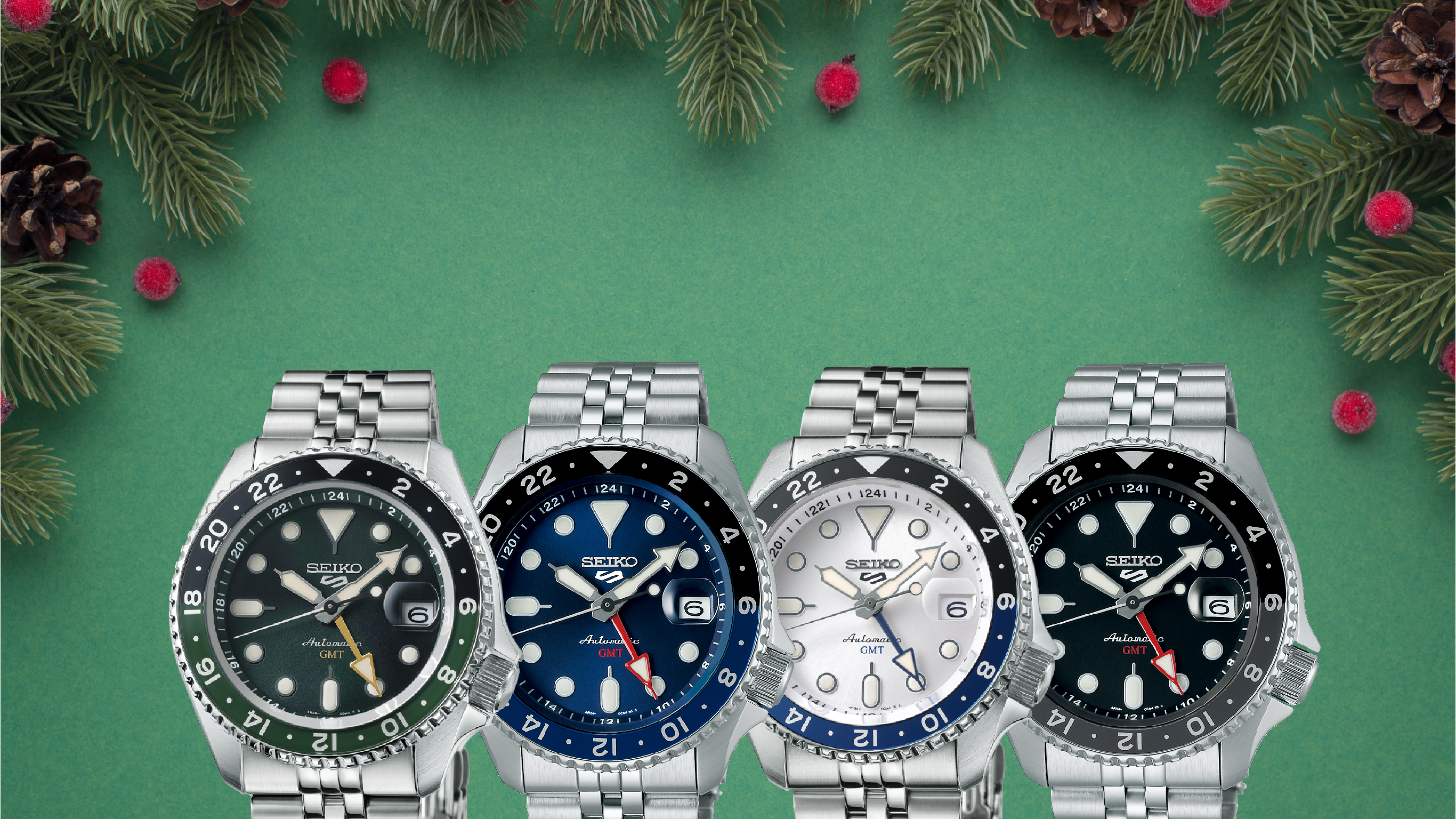 Weihnachts-Deal: Alle Seiko GMT jetzt 319 € (statt 399 €)