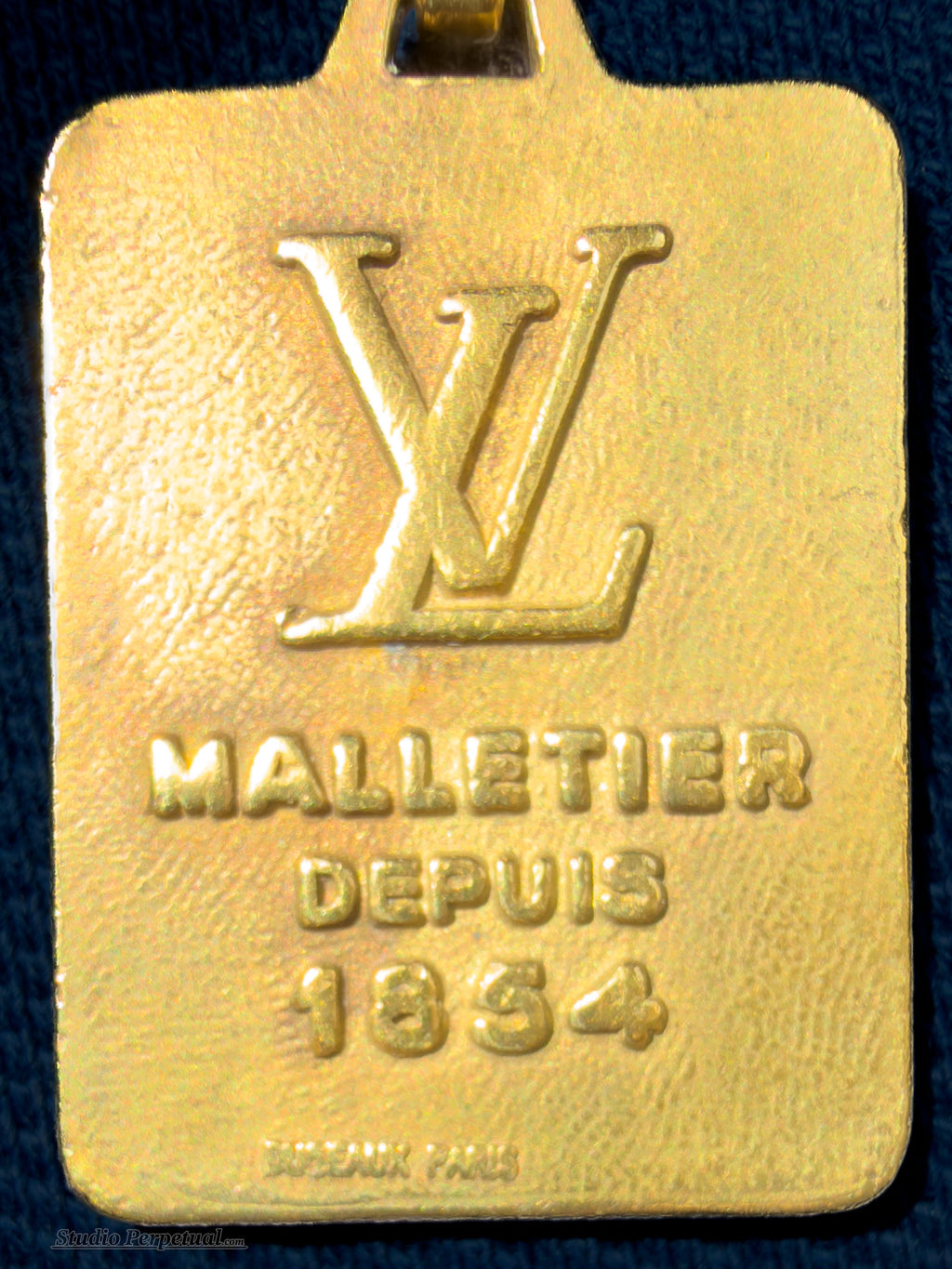 LV Martier 1854 Vintage Schlüsselanhänger