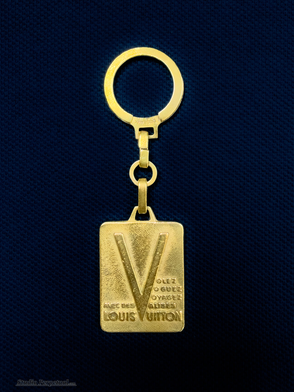 LV Martier 1854 Vintage Schlüsselanhänger