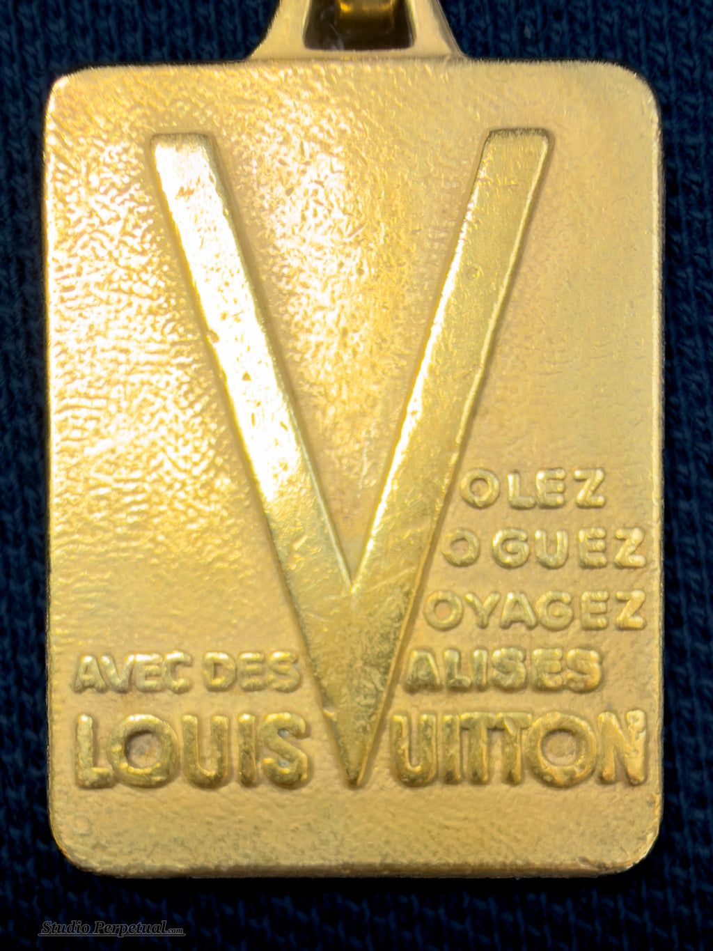 LV Martier 1854 Vintage Schlüsselanhänger