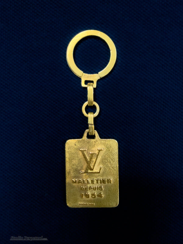 LV Martier 1854 Vintage Schlüsselanhänger