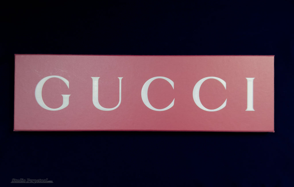Gucci GG Silk Tie Light Blue