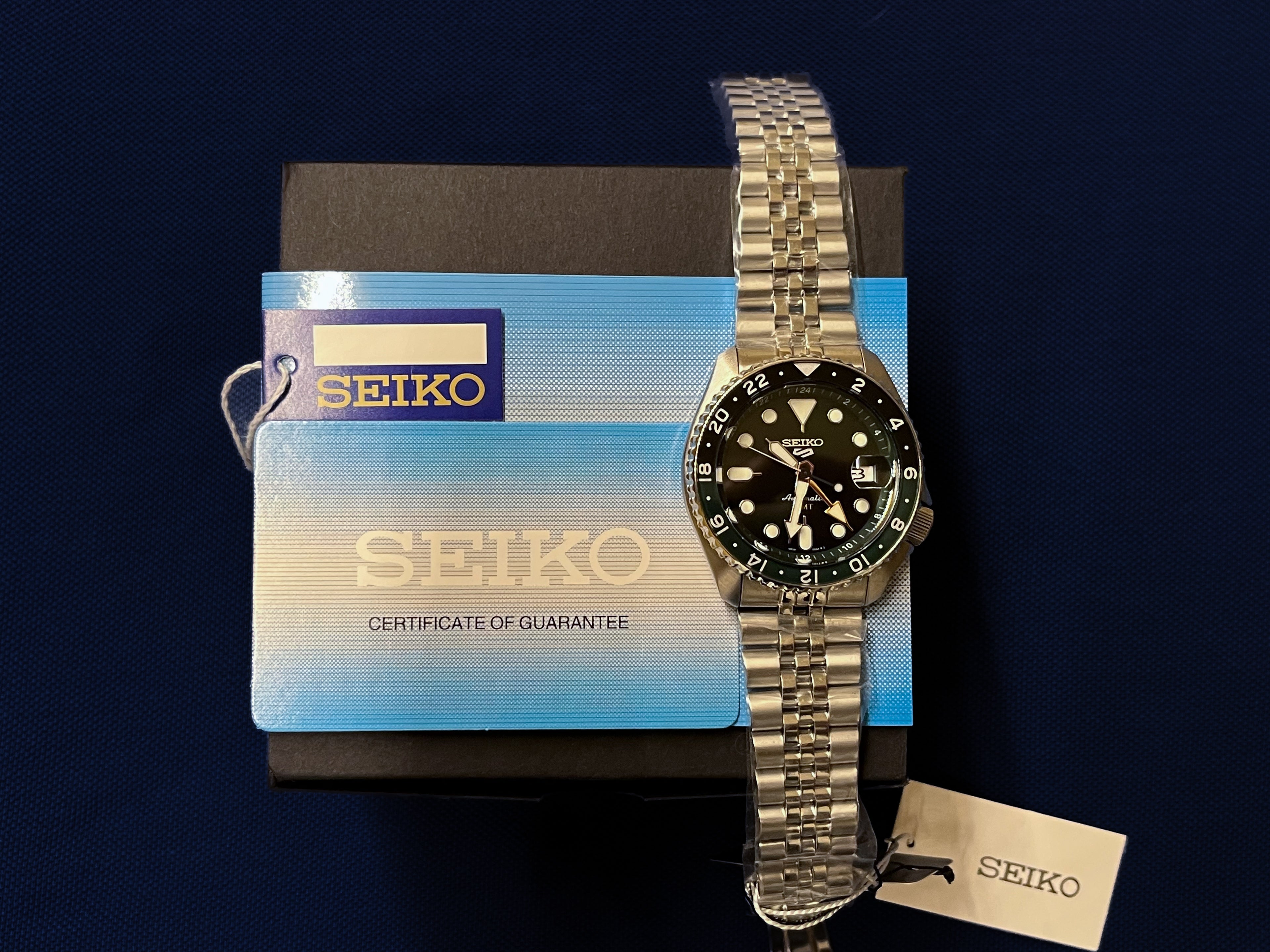 Seiko 5 GMT SSK035K1