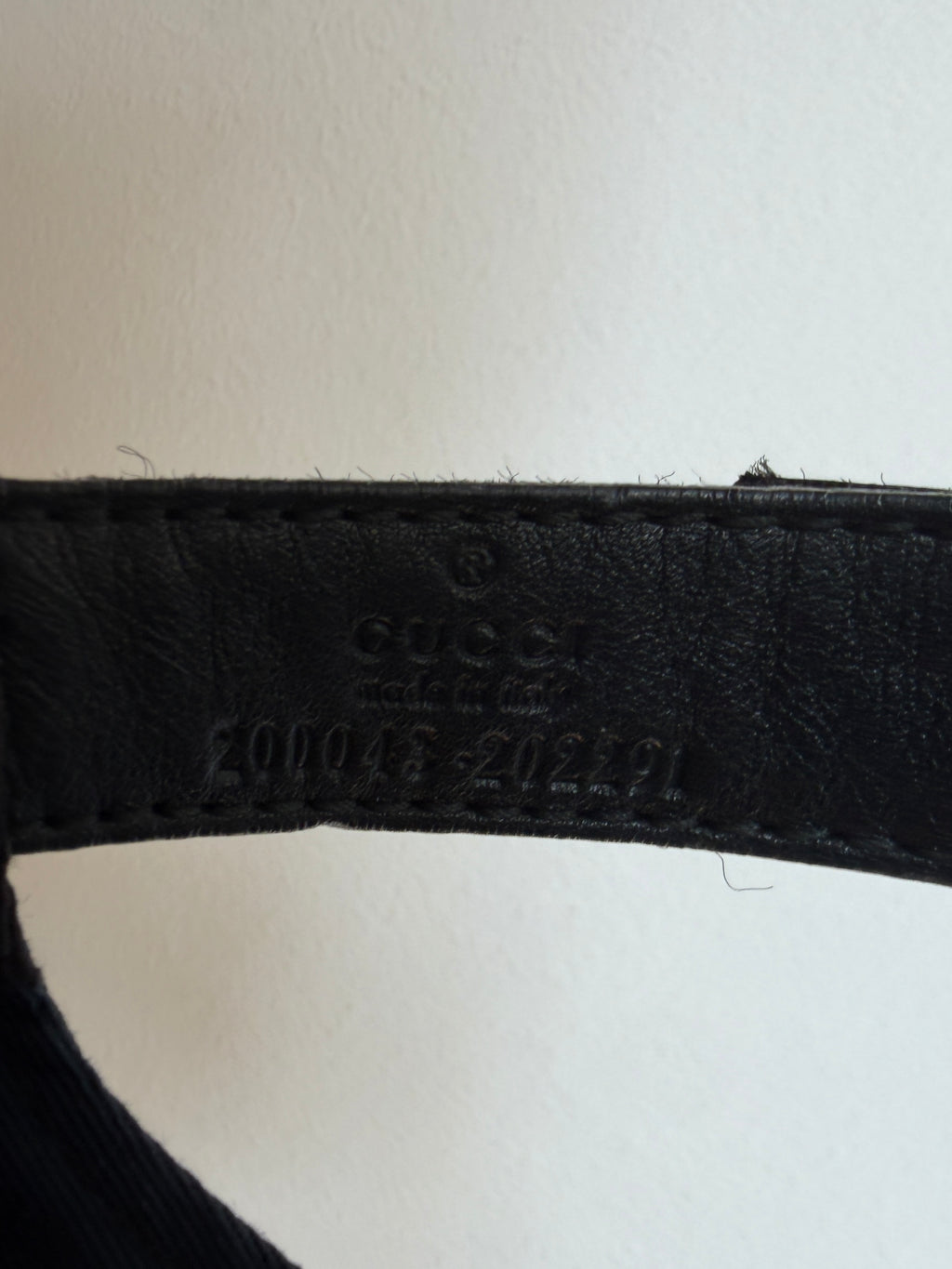 Gucci GG Baseball Cap Schwarz