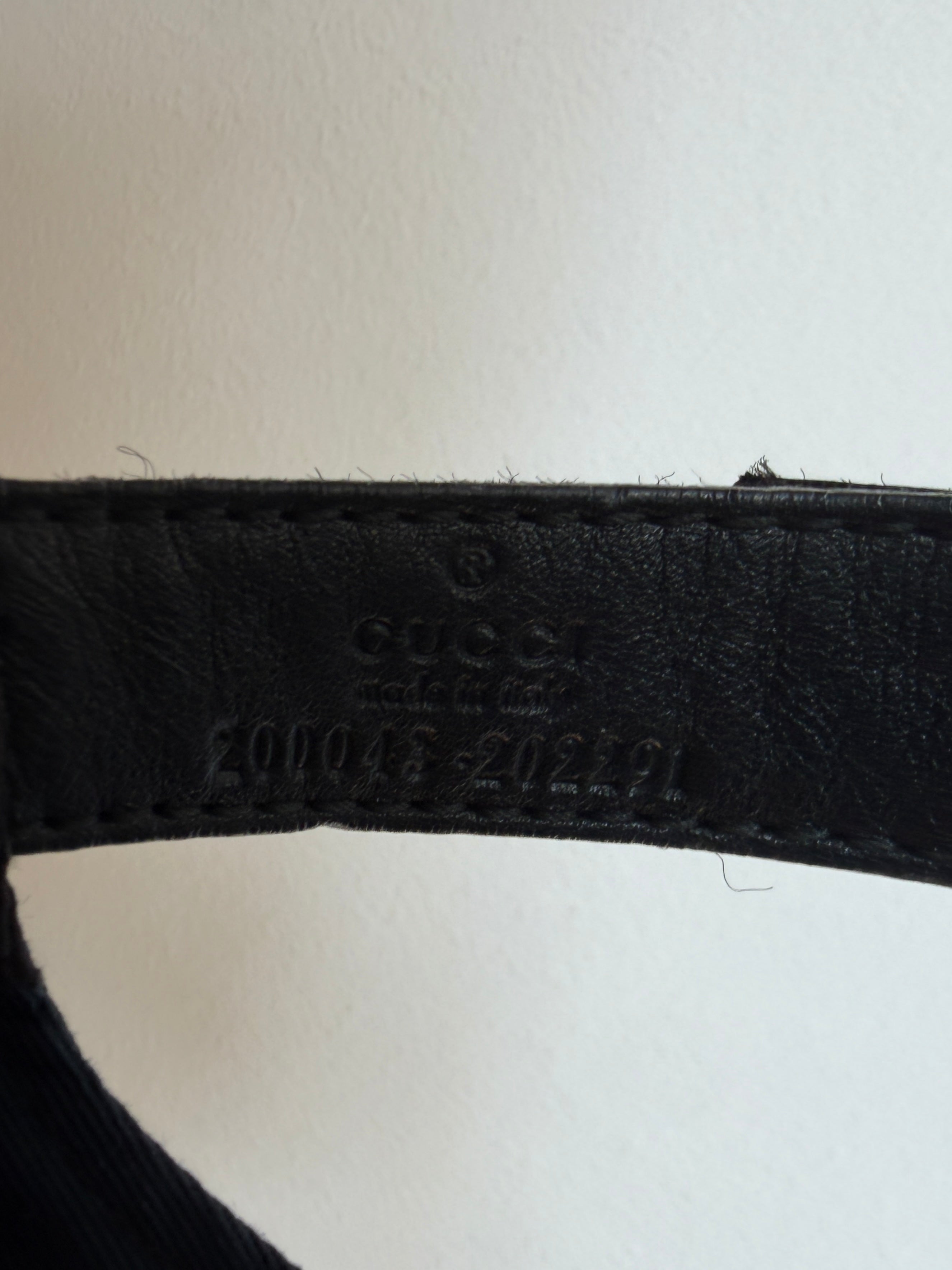 Gucci GG Baseball Cap Schwarz
