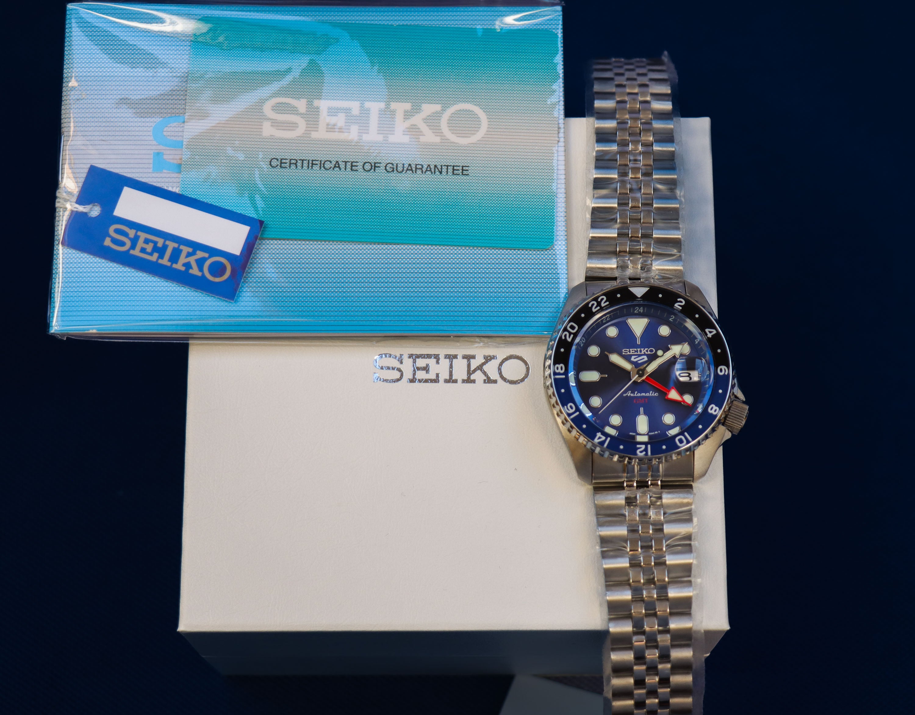 Seiko 5 GMT SSK003K1
