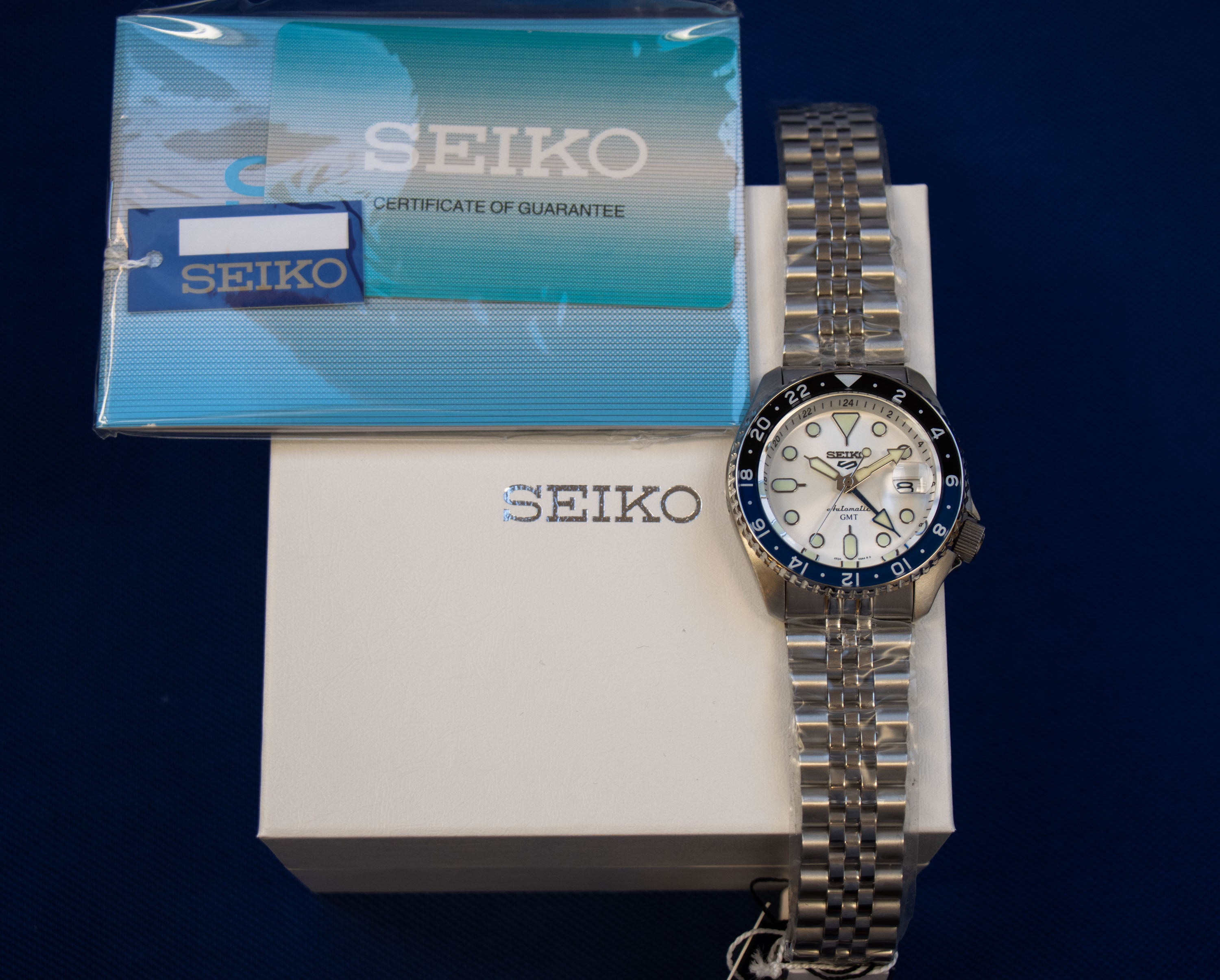 Seiko 5 GMT SSK033K1